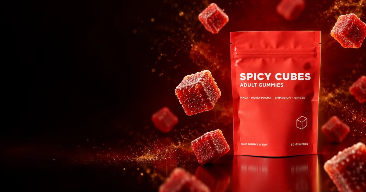 Spicy Cubes: 30 Gummies, Full Label, Safety and Price